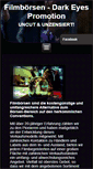 Mobile Screenshot of darkeyespromotion.de